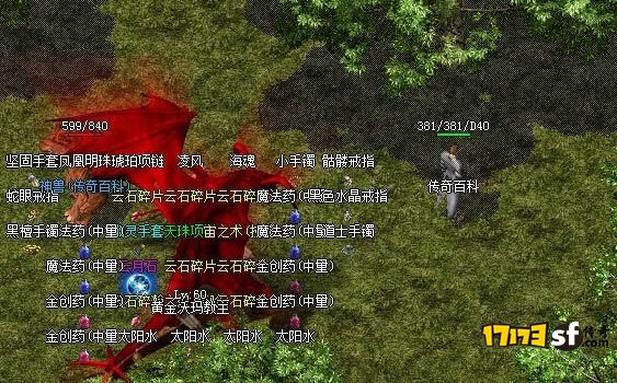 热血传奇超变版本：透视戒指让你打怪更轻松